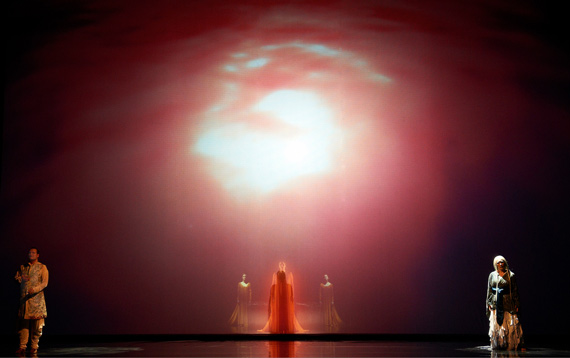 BASHIBA Amour de Loin Video Projections