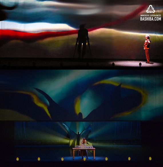 BASHIBA, Video Scenography, La Verit 